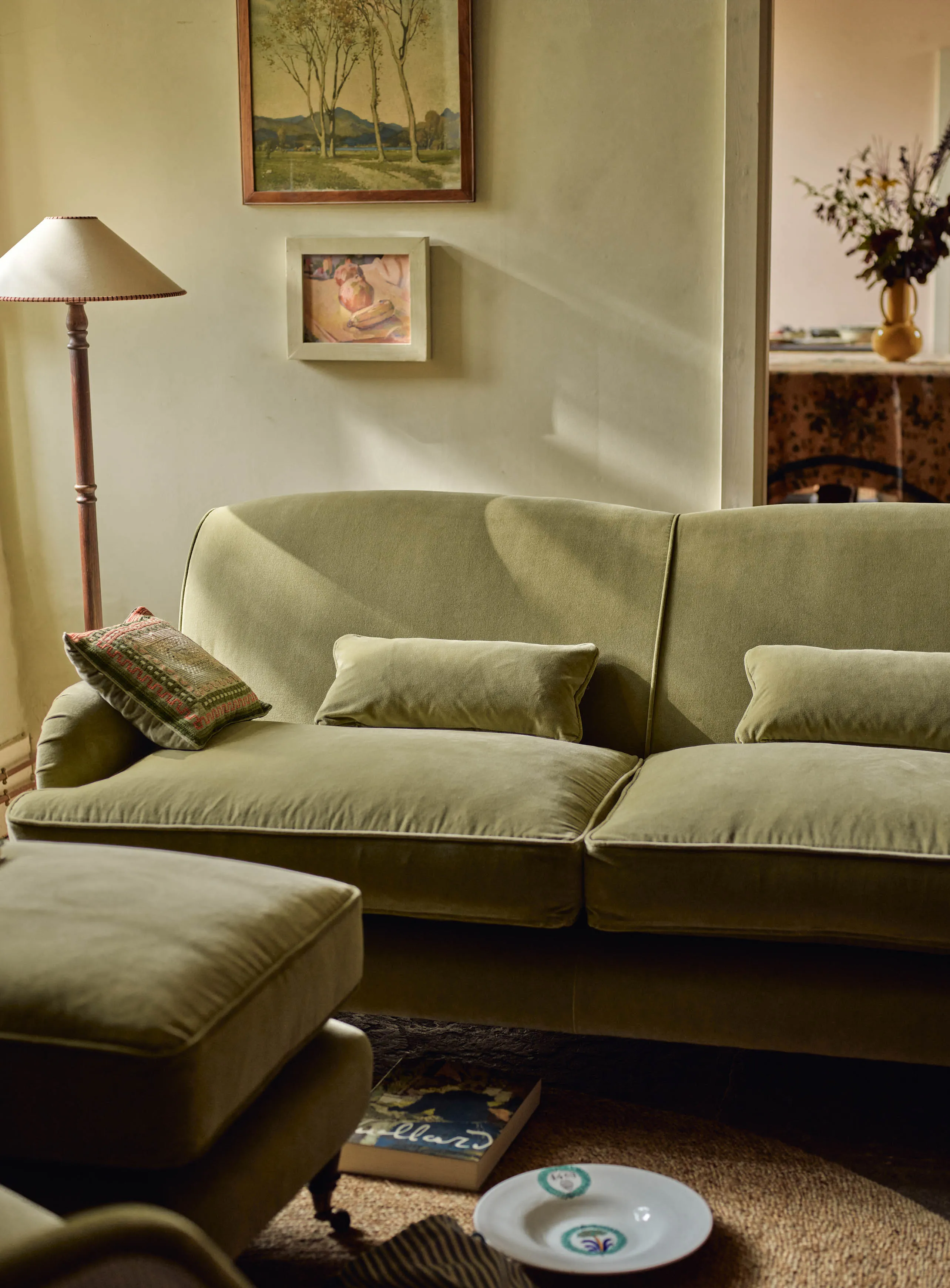 Abington Sofa, Three Seater, Abstract Stripe