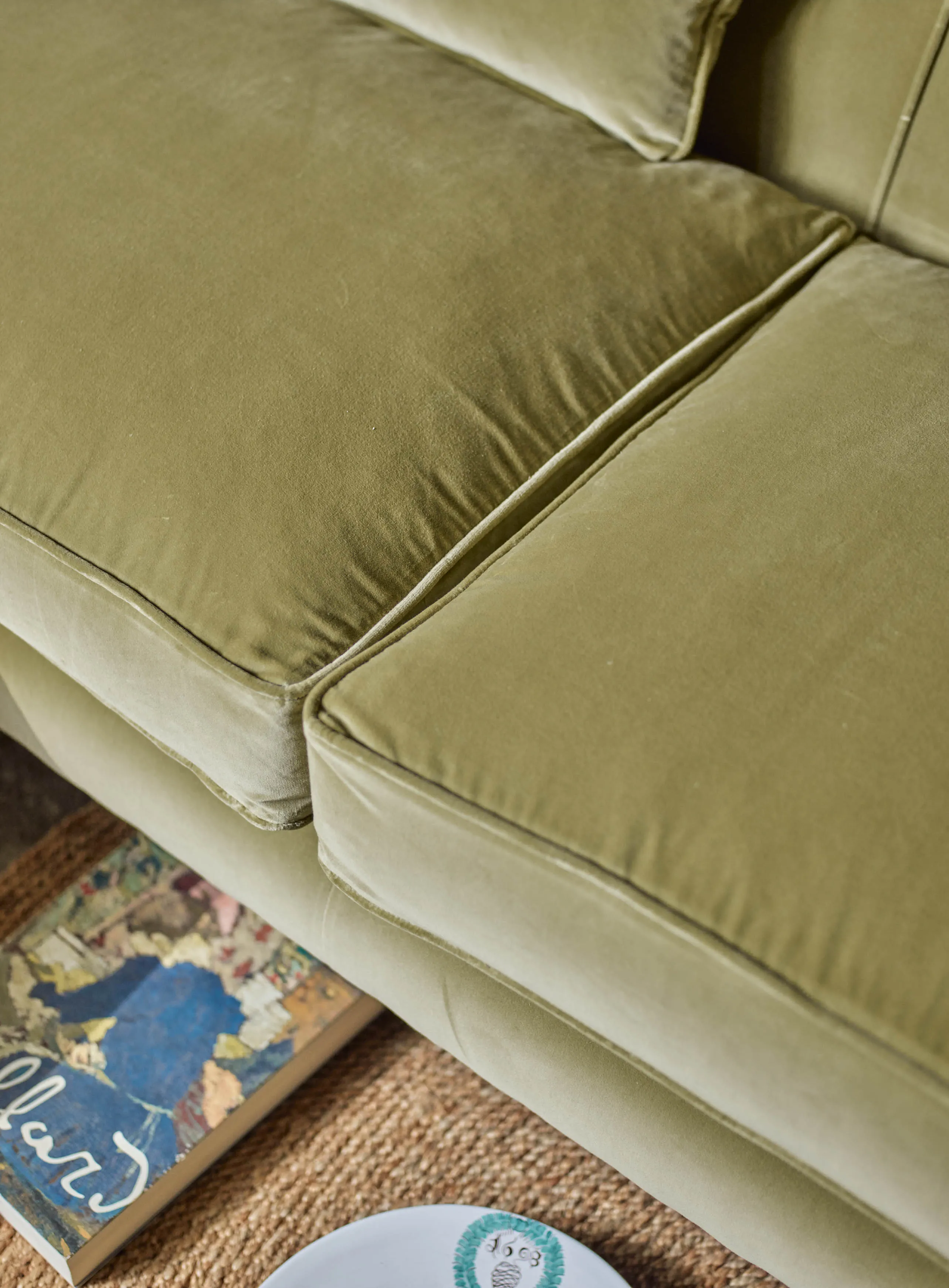 Abington Sofa, Three Seater, Abstract Stripe