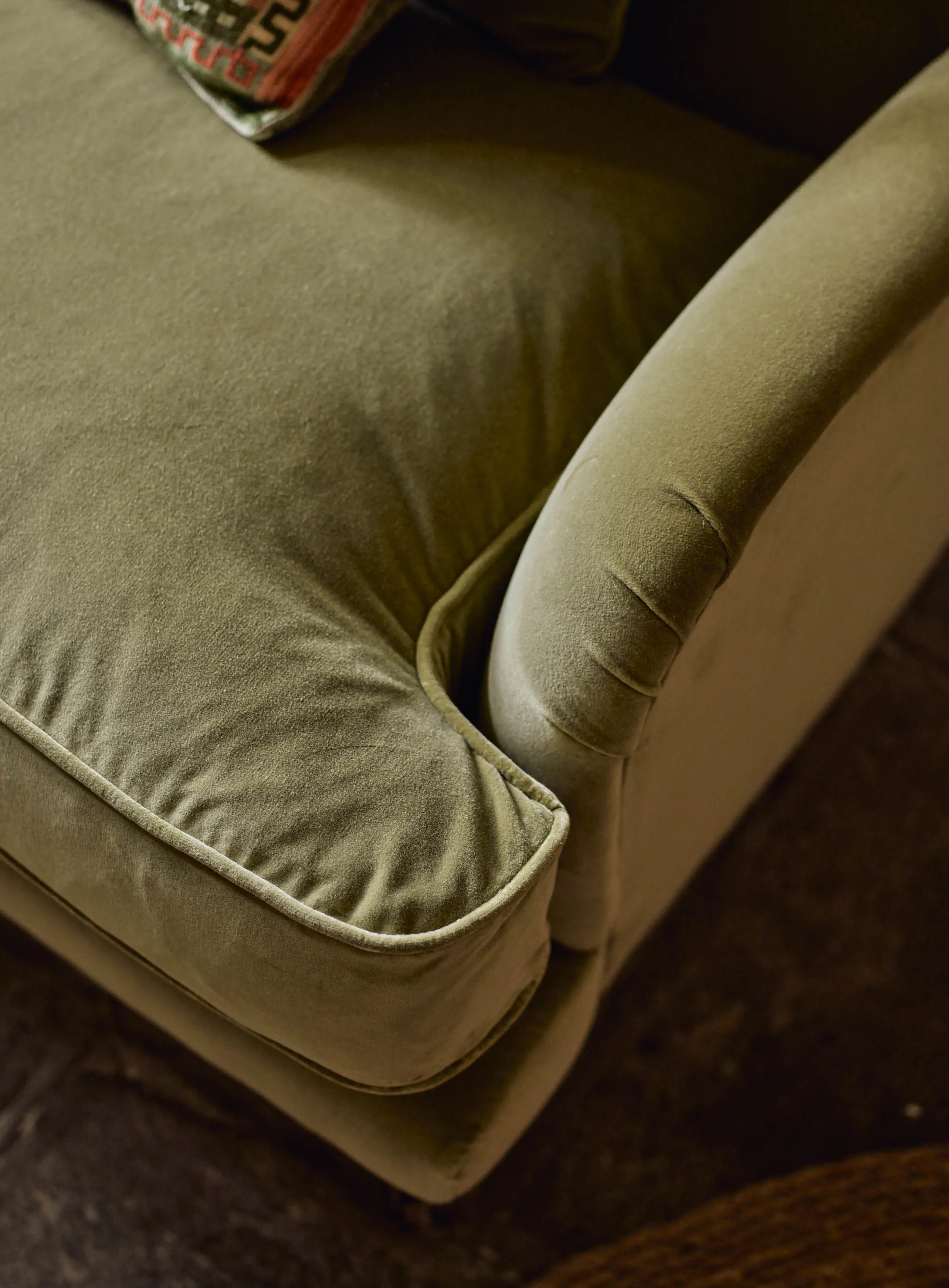 Abington Sofa, Three Seater, Abstract Stripe