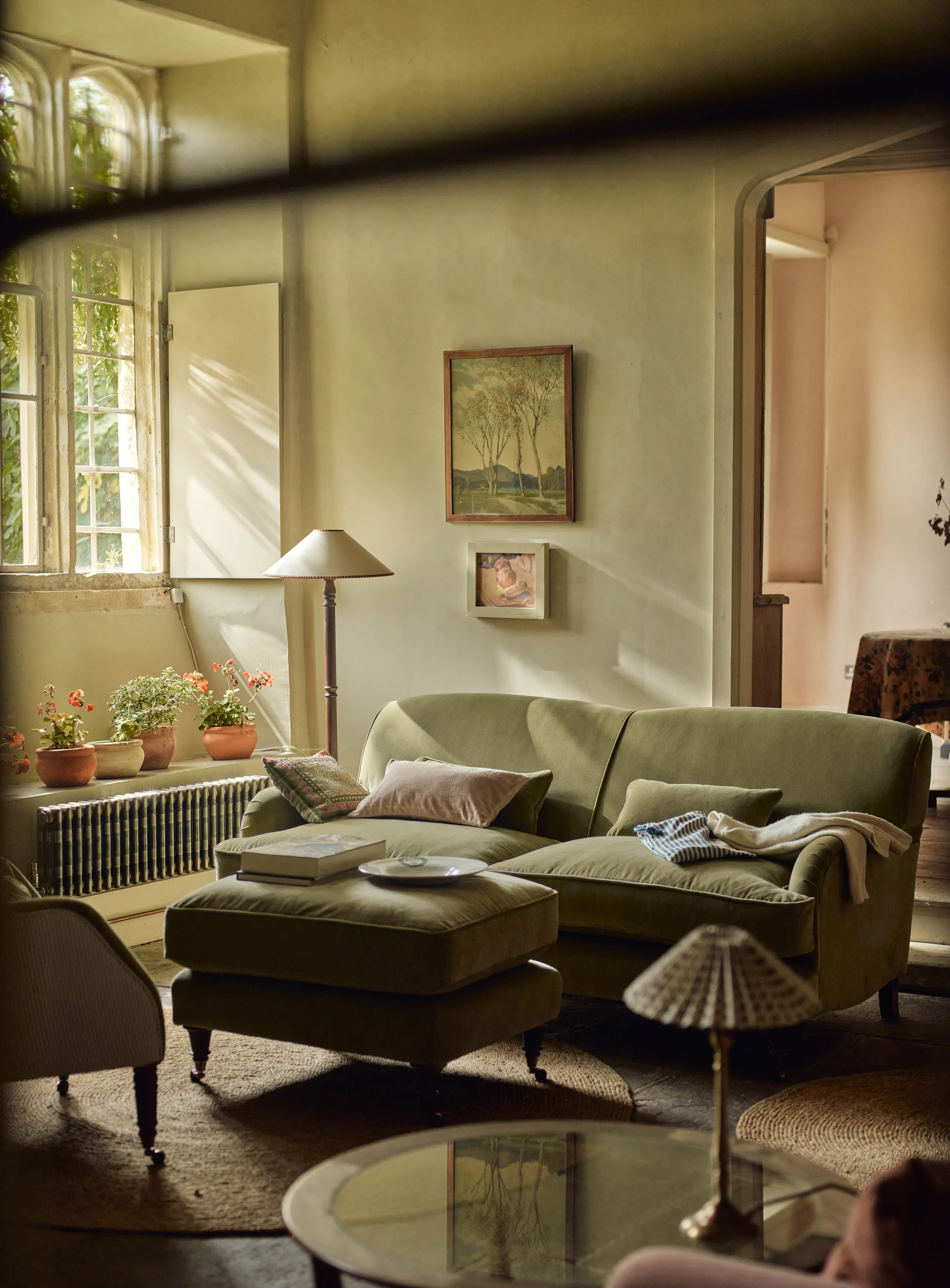 Abington Sofa, Three Seater, Abstract Stripe