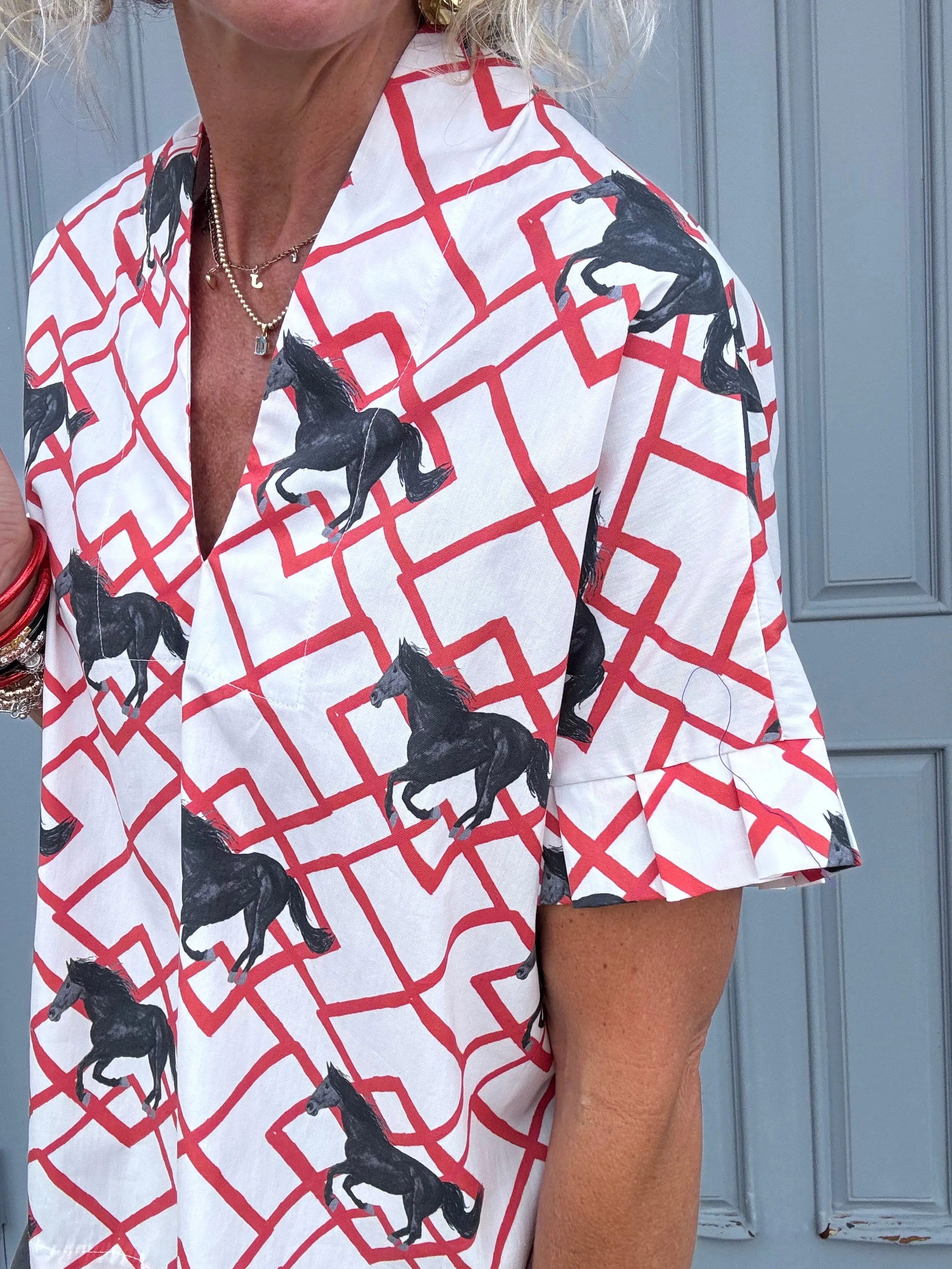 Black Horse Kimono