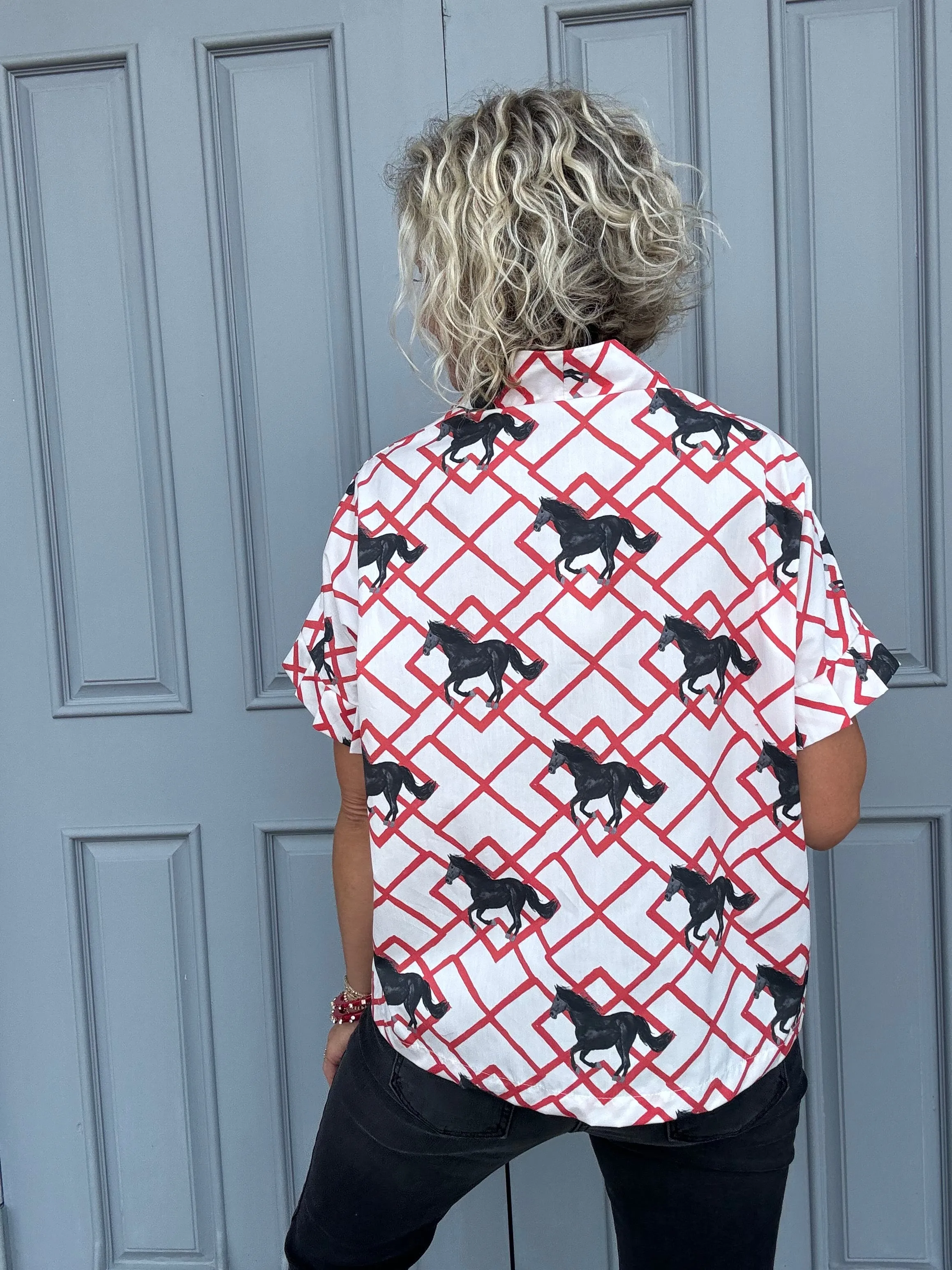 Black Horse Kimono