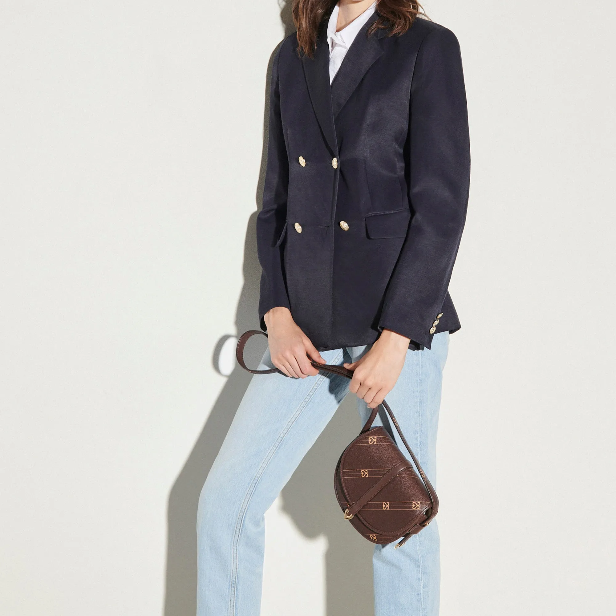Blazer à boutons fantaisies
