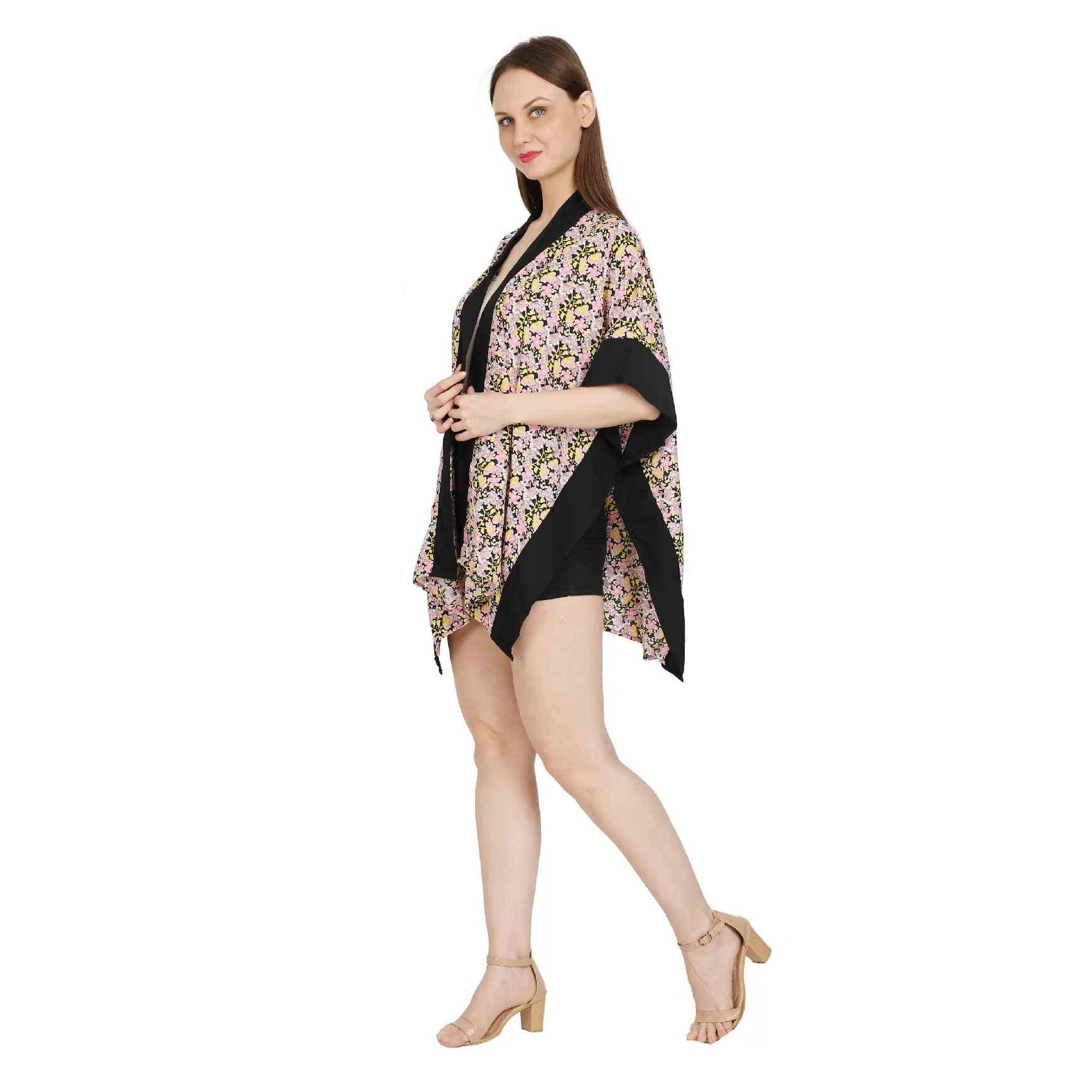 Breezy Floral Delight Kimono
