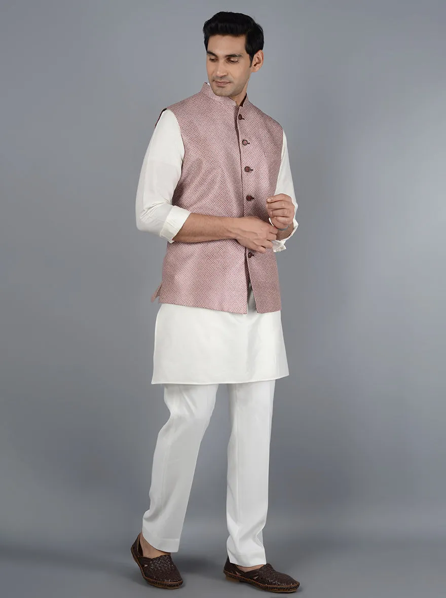 Brown Bandhgala Jacket | TULA