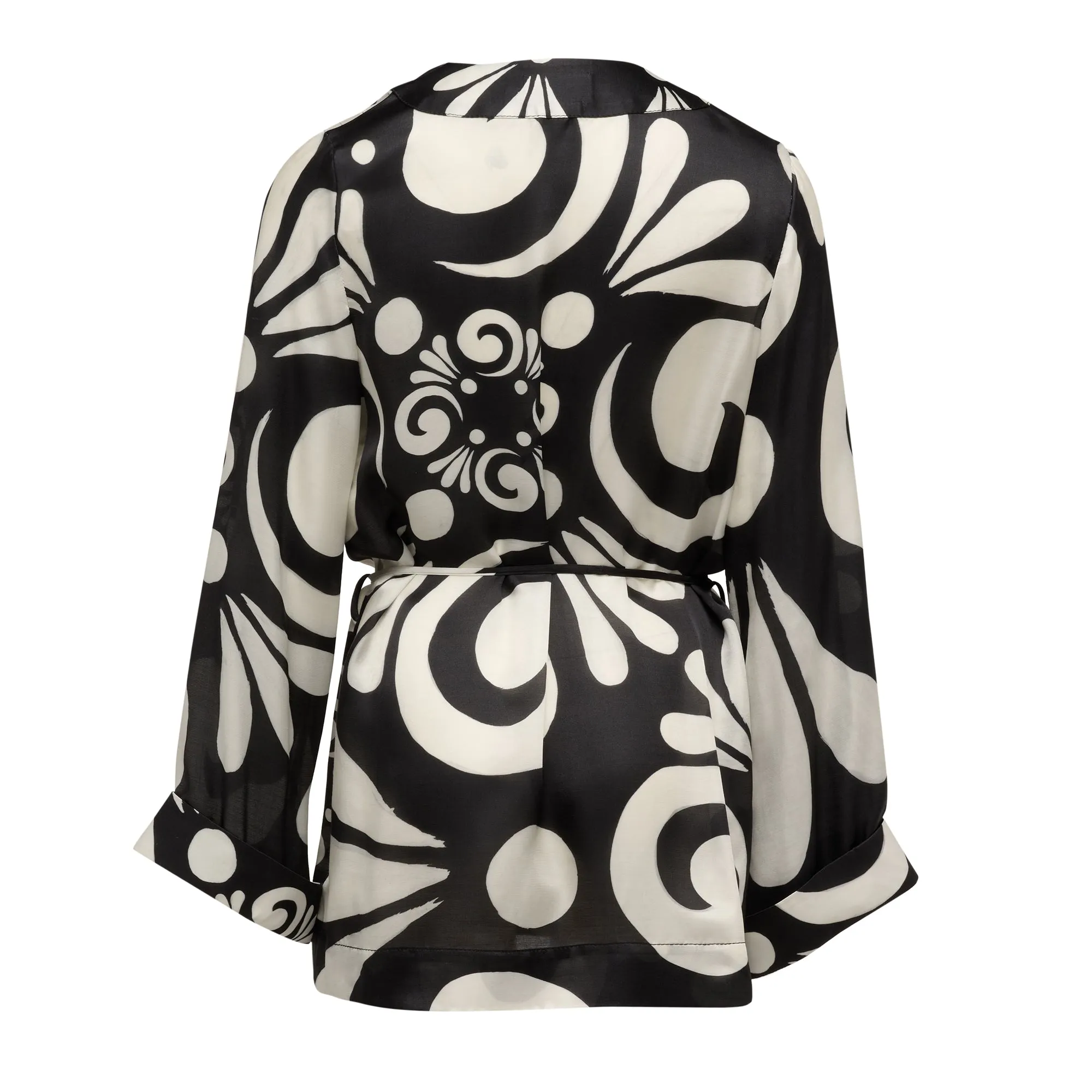 Charis  Kimono Silk Blend Jacket