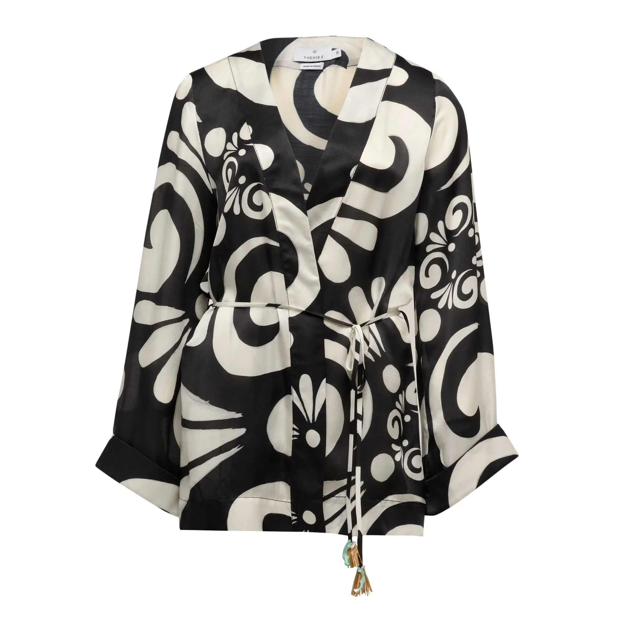 Charis  Kimono Silk Blend Jacket