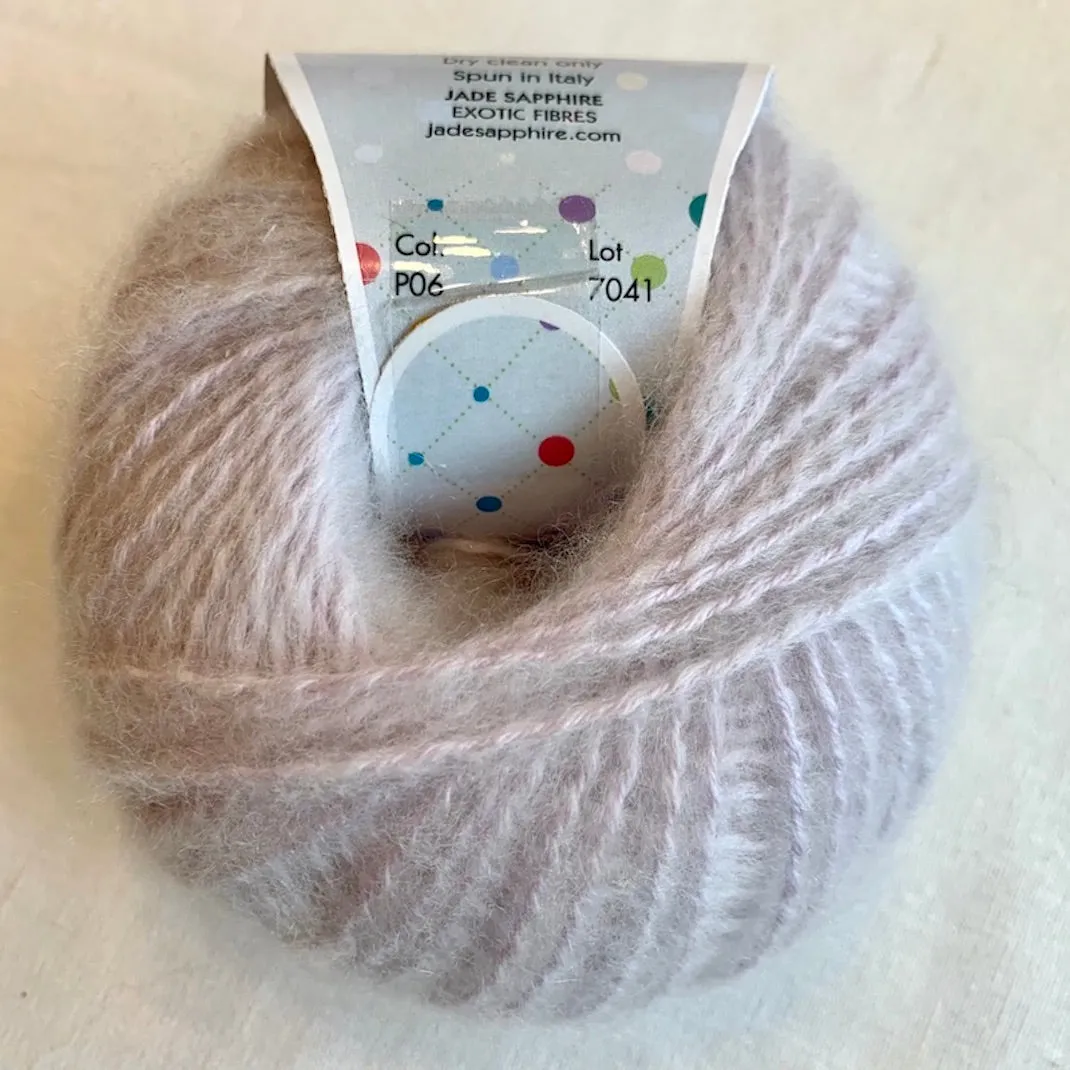Column and Ridge Hat Knitting Kit | Jade Sapphire Peeeps & Knitting Pattern (#306B)
