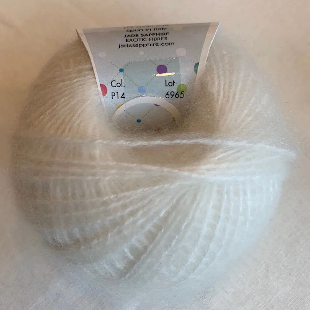 Column and Ridge Hat Knitting Kit | Jade Sapphire Peeeps & Knitting Pattern (#306B)