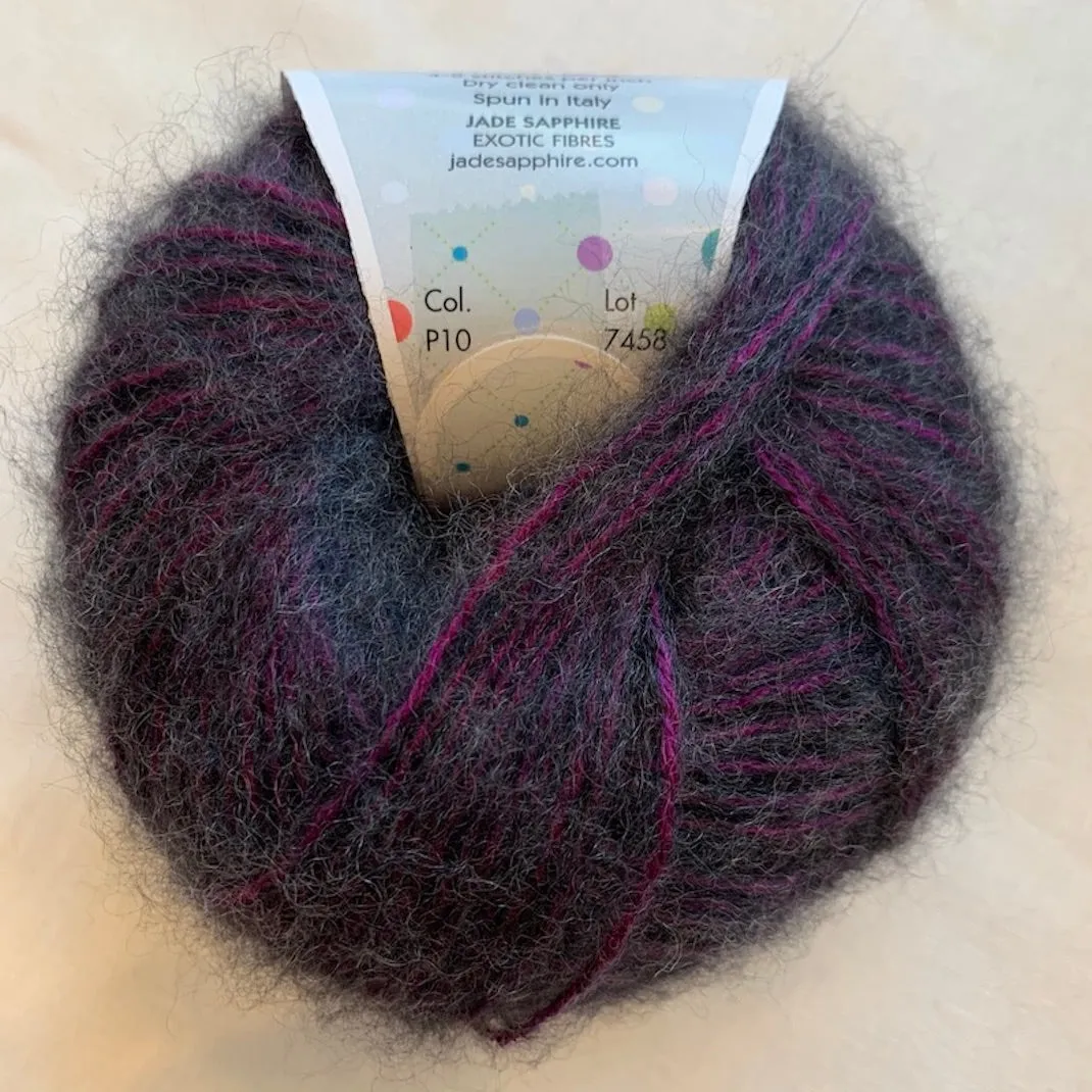 Column and Ridge Hat Knitting Kit | Jade Sapphire Peeeps & Knitting Pattern (#306B)