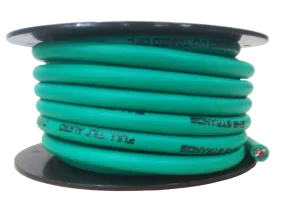Full Tilt 1/0 SEAFOAM 25' Tinned OFC Oxygen Free Copper Power/Ground Cable/Wire