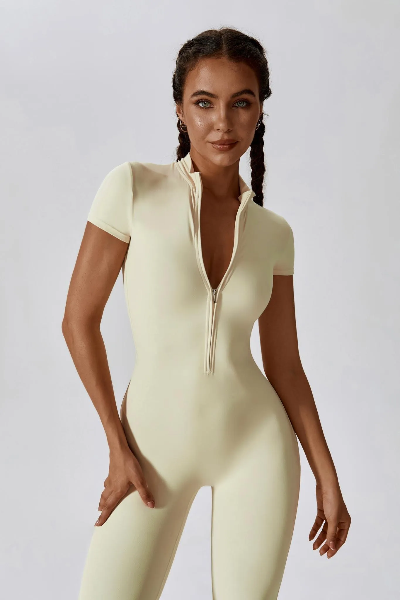 Hailey Jumpsuit - Cream