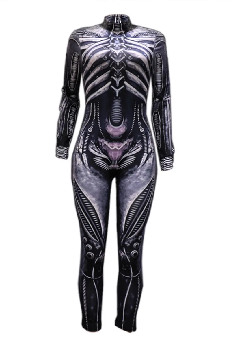 JS3456 Halloween Full Body Jumpsuits