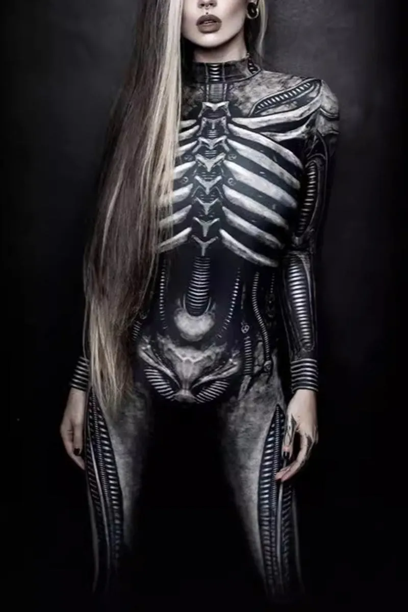 JS3456 Halloween Full Body Jumpsuits