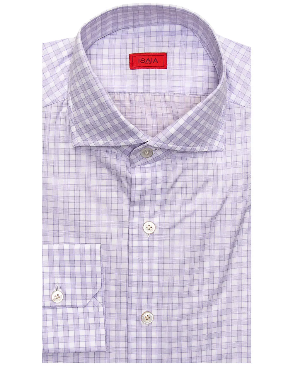 Lavender Check Dress Shirt
