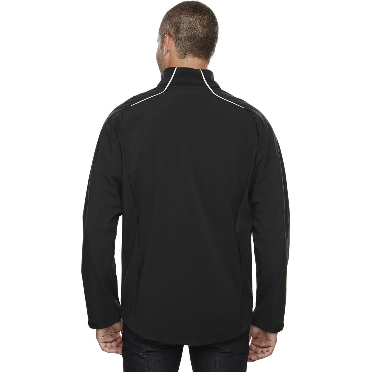 North End Men's Black Terrain Colorblock with Embossed Print