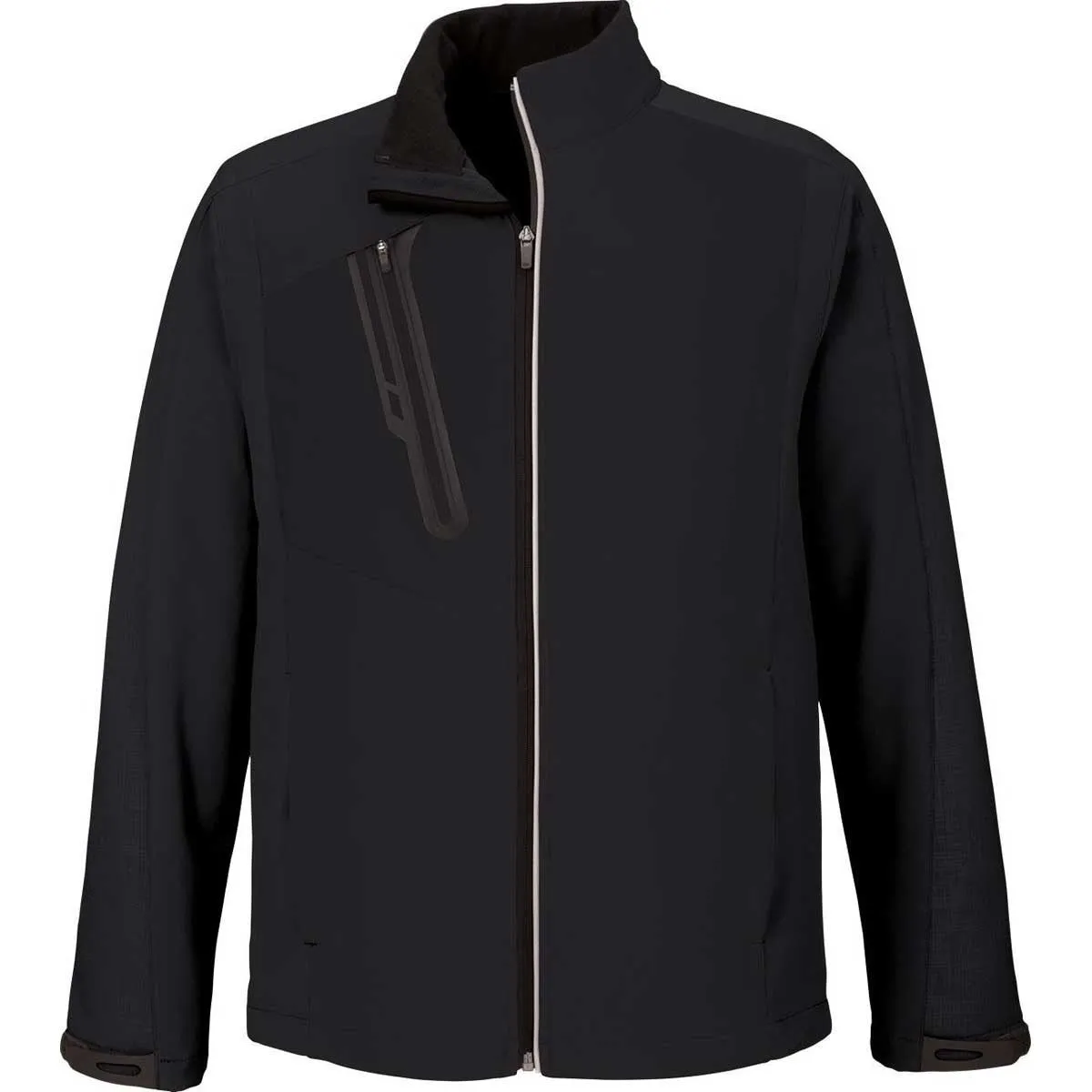 North End Men's Black Terrain Colorblock with Embossed Print