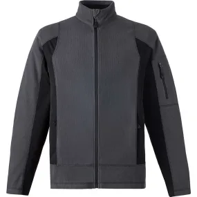 North End Men's Carbon Generate Textured Fleece Jacket