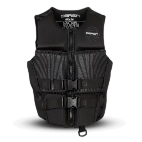 O'Brien Women's Flex V-Back Neoprene CGA Vest - Black Tiger