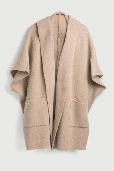 Oversized Hooded Kimono