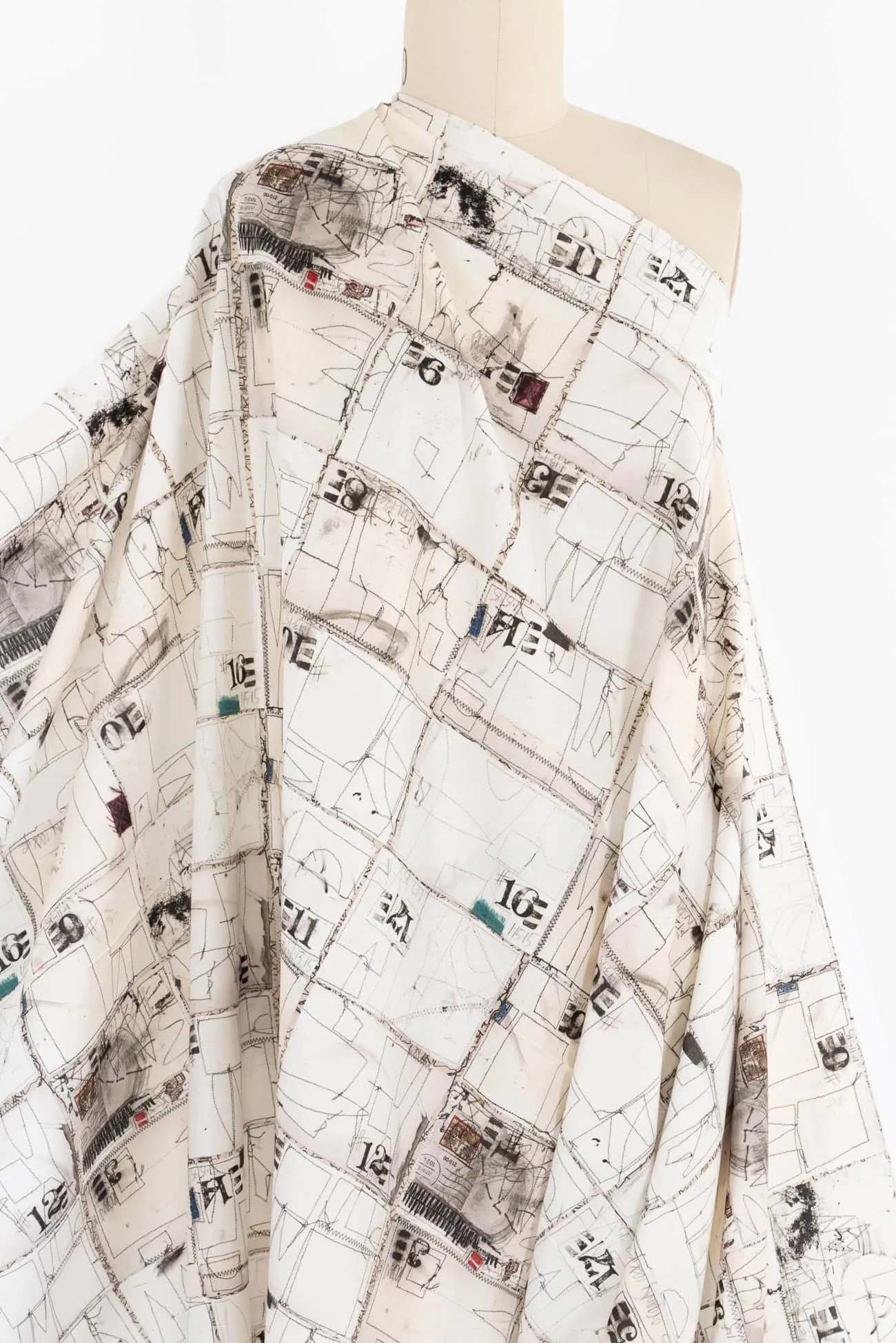 Pen Pals Cotton Woven