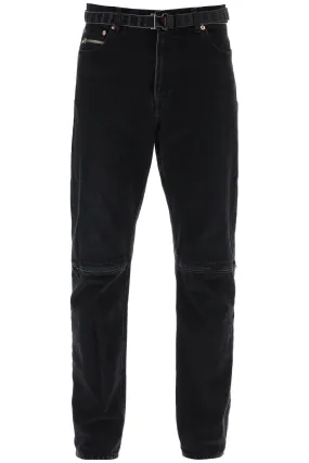 Sacai Slim Jeans With Belt