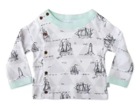 Sailor Collection Kimono Top Boat