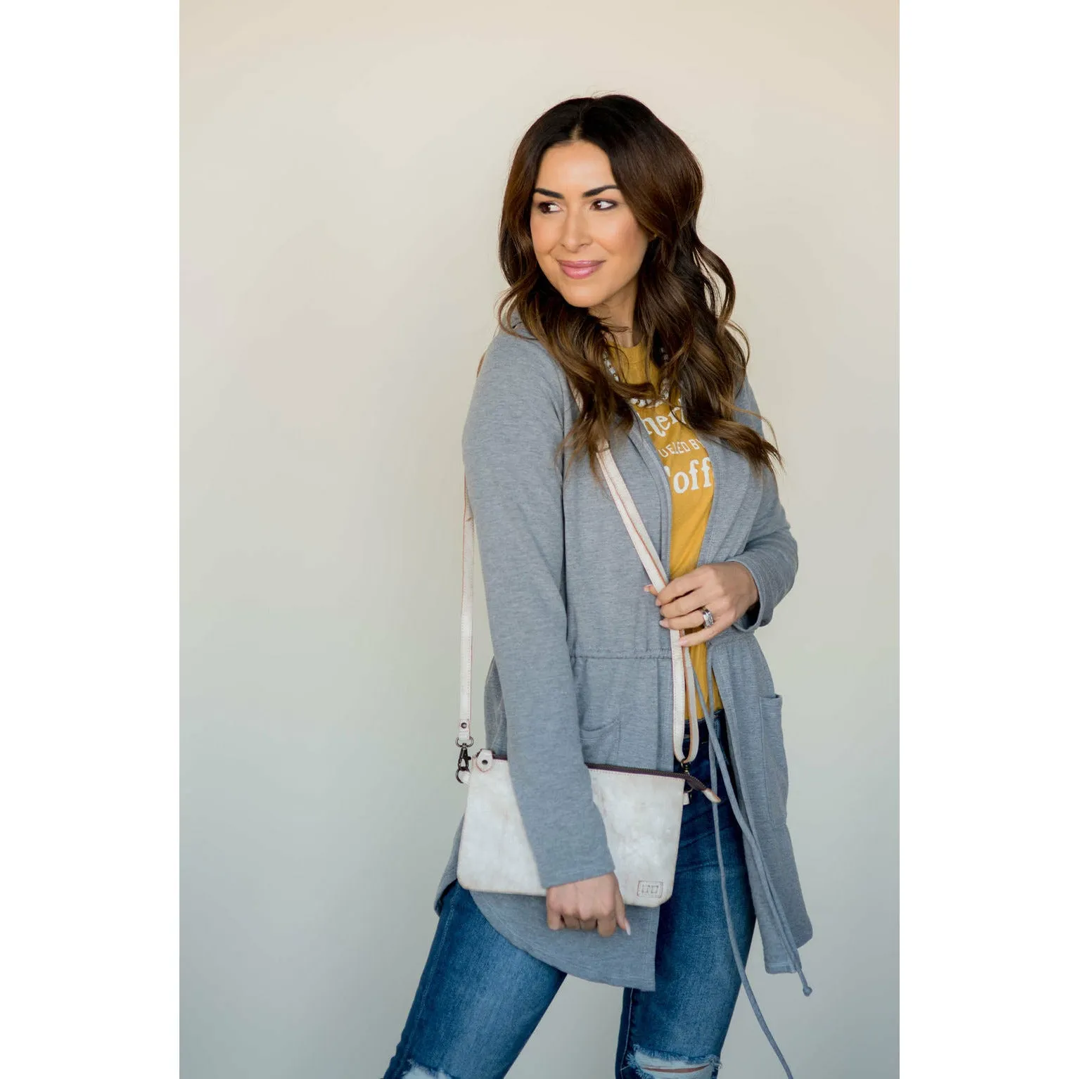 Sweatshirt Tie Jacket