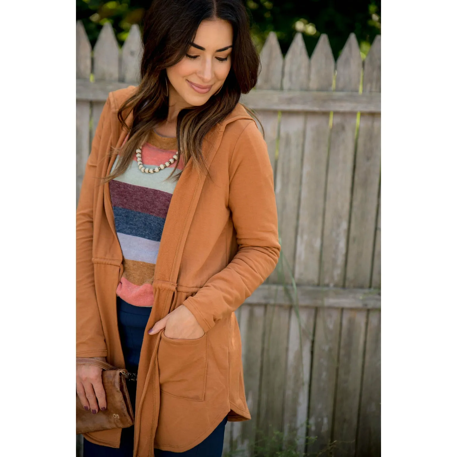 Sweatshirt Tie Jacket