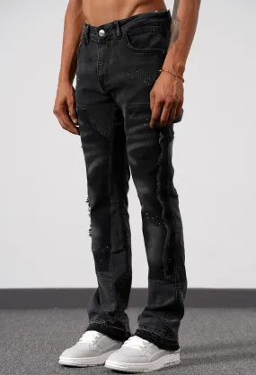 THE LEYTON FLARED JEANS - TRAVELER