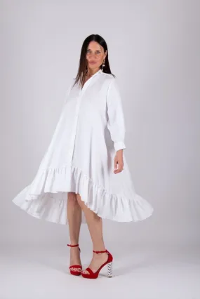VANESA Linen Shirt summer Dress